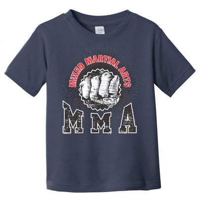 MMA Retro Punch Toddler T-Shirt