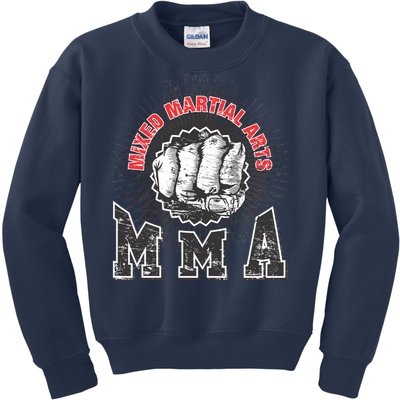 MMA Retro Punch Kids Sweatshirt