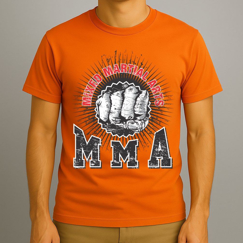 MMA Retro Punch T-Shirt