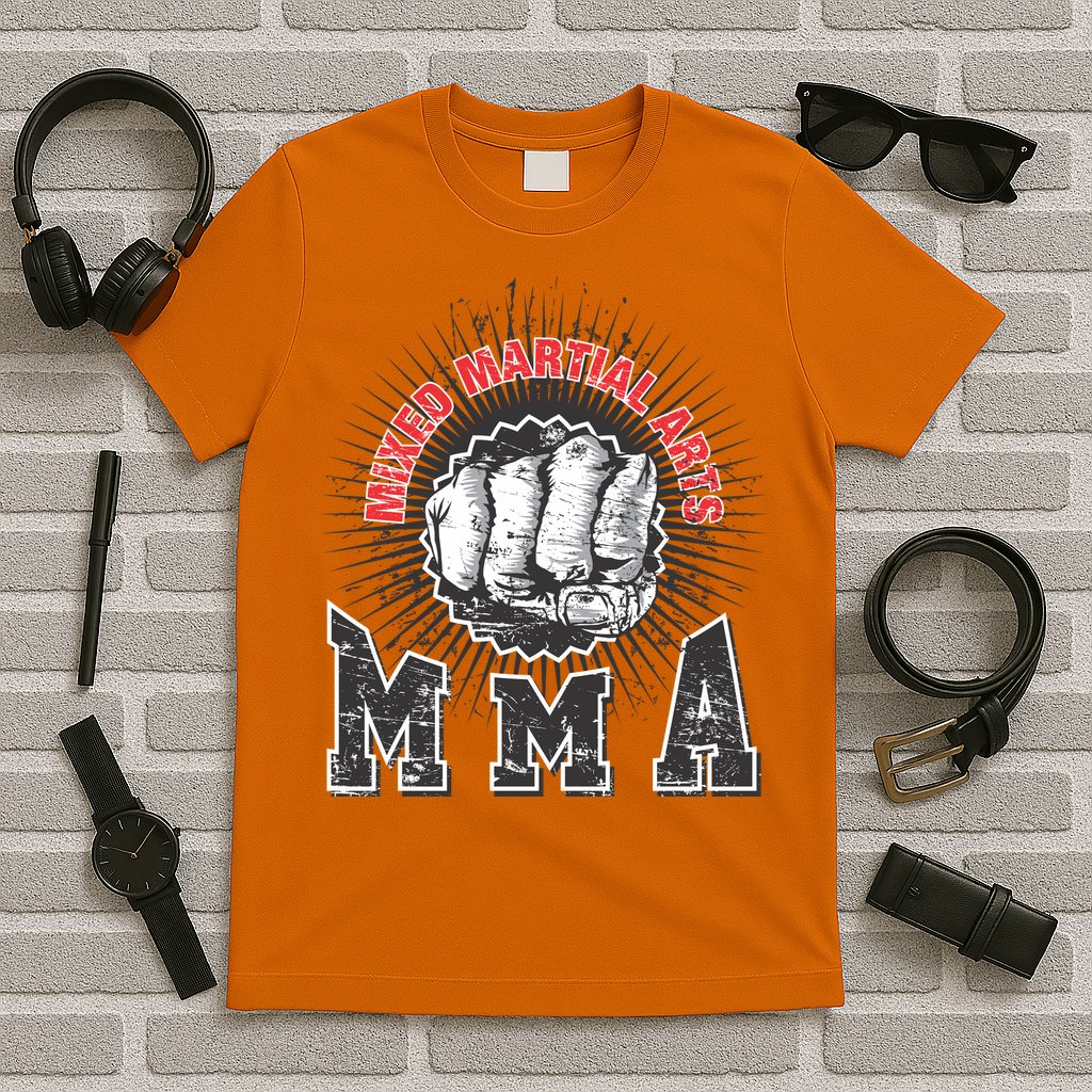 MMA Retro Punch T-Shirt