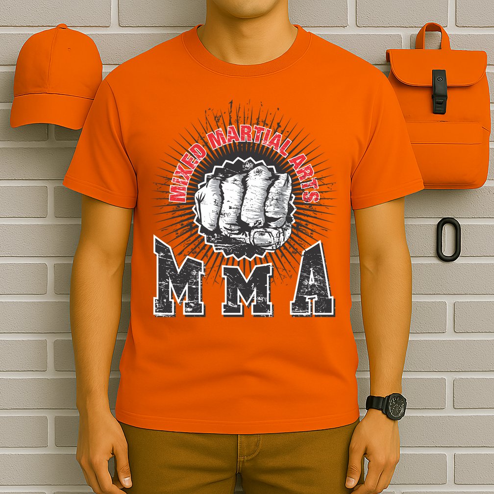 MMA Retro Punch T-Shirt