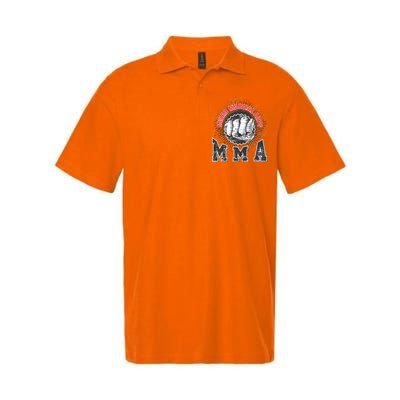 MMA Retro Punch Softstyle Adult Sport Polo