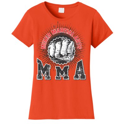 MMA Retro Punch Women's T-Shirt