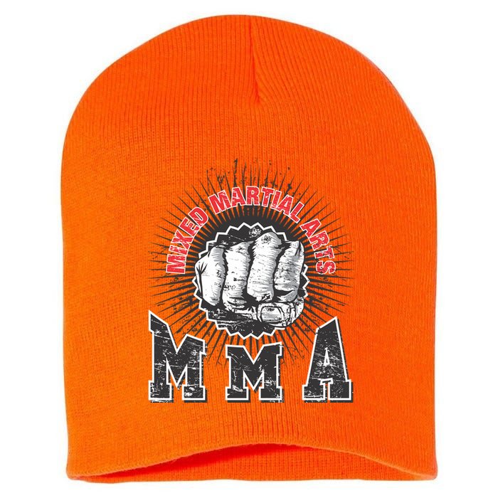 MMA Retro Punch Short Acrylic Beanie