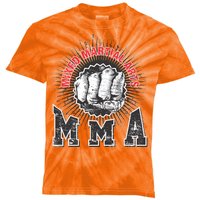 MMA Retro Punch Kids Tie-Dye T-Shirt