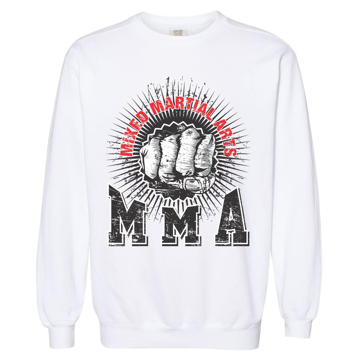 MMA Retro Punch Garment-Dyed Sweatshirt