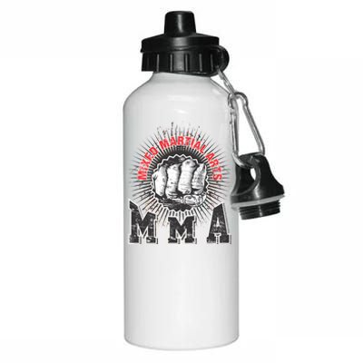 MMA Retro Punch Aluminum Water Bottle