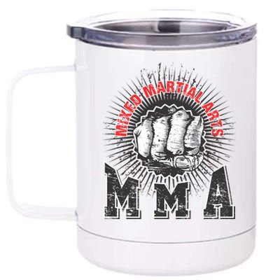 MMA Retro Punch 12 oz Stainless Steel Tumbler Cup