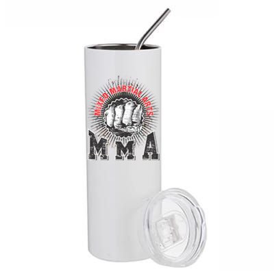 MMA Retro Punch Stainless Steel Tumbler