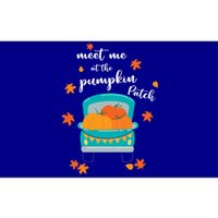 Meet Me At Pumpkin Patch Thanksgiving Truck Bumper Sticker