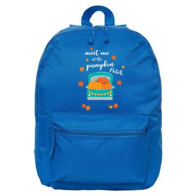 Meet Me At Pumpkin Patch Thanksgiving Truck 16 in Basic Backpack