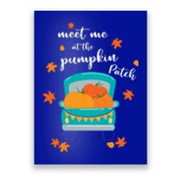 Meet Me At Pumpkin Patch Thanksgiving Truck Poster