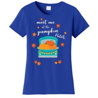 Meet Me At Pumpkin Patch Thanksgiving Truck Women's T-Shirt