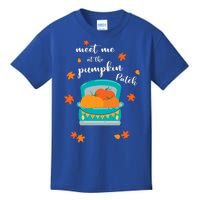 Meet Me At Pumpkin Patch Thanksgiving Truck Kids T-Shirt