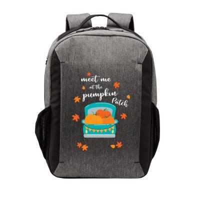 Meet Me At Pumpkin Patch Thanksgiving Truck Vector Backpack