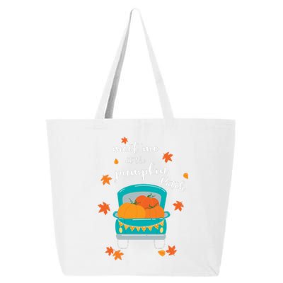 Meet Me At Pumpkin Patch Thanksgiving Truck 25L Jumbo Tote