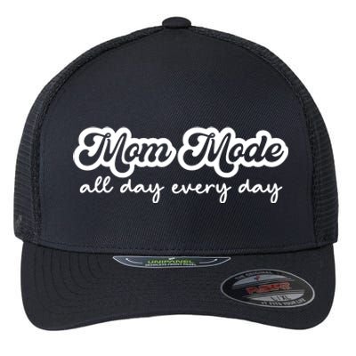 Mom Made All Day Every Day Flexfit Unipanel Trucker Cap