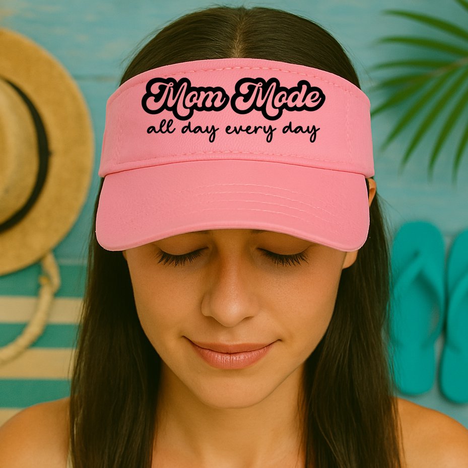 Mom Made All Day Every Day Visor