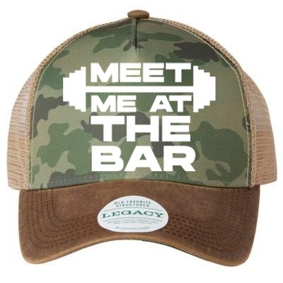 Meet Me At The Bar Gym Gift And Cool Gift Legacy Tie Dye Trucker Hat