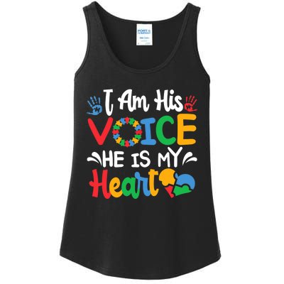 Mom Mama Autistic Autism Awareness Month Ladies Essential Tank