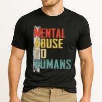 Math Mental Abuse To Humans For Math Teacher Cooling Performance Crew T-Shirt