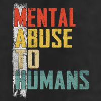 Math Mental Abuse To Humans For Math Teacher Adult Drive Performance Visor