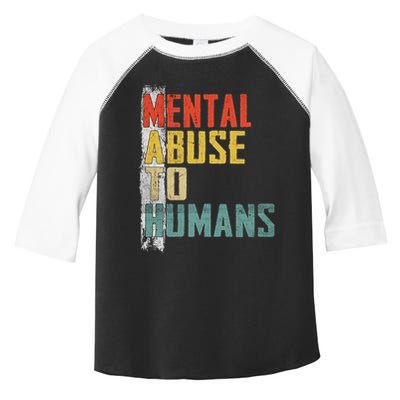 Math Mental Abuse To Humans For Math Teacher Toddler Fine Jersey T-Shirt