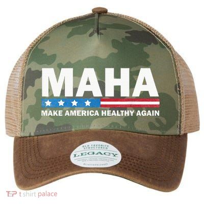 Maha Make America Healthy Again 2024 Us Election Legacy Tie Dye Trucker Hat