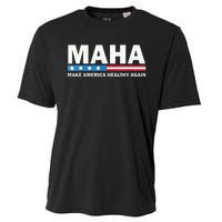 Maha Make America Healthy Again 2024 Us Election Cooling Performance Crew T-Shirt