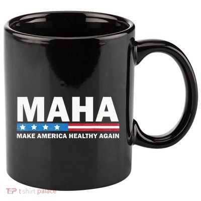 Maha Make America Healthy Again 2024 Us Election 11oz C Handle Ceramic Mug