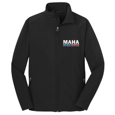 Maha Make America Healthy Again 2024 Us Election Core Soft Shell Jacket