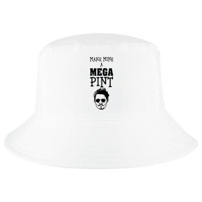 Make Mine A Mega Pint Funny Johnny Depp Cool Comfort Performance Bucket Hat