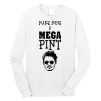 Make Mine A Mega Pint Funny Johnny Depp Long Sleeve Shirt