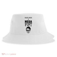 Make Mine A Mega Pint Funny Johnny Depp Sustainable Bucket Hat