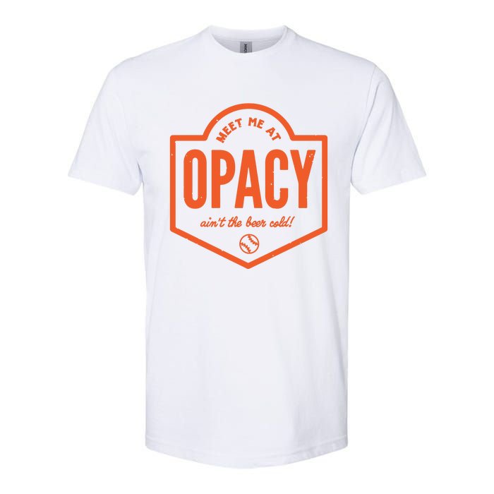 Meet Me At Opacy Softstyle CVC T-Shirt