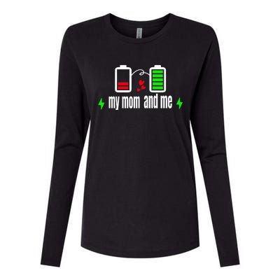 My Mom And Me Womens Cotton Relaxed Long Sleeve T-Shirt