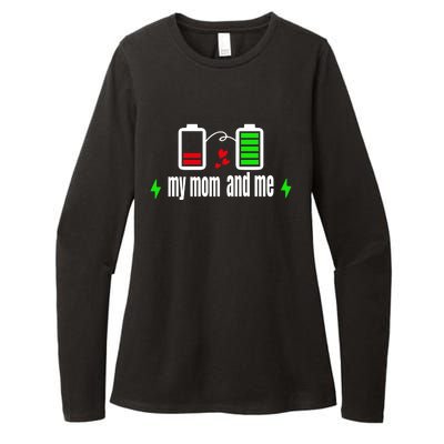 My Mom And Me Womens CVC Long Sleeve Shirt