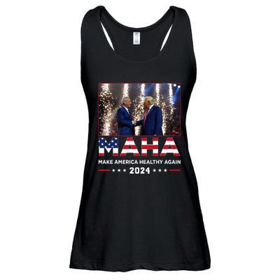 Maha Make America Healthy Again 2024 Ladies Essential Flowy Tank