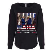 Maha Make America Healthy Again 2024 Womens California Wash Sweatshirt