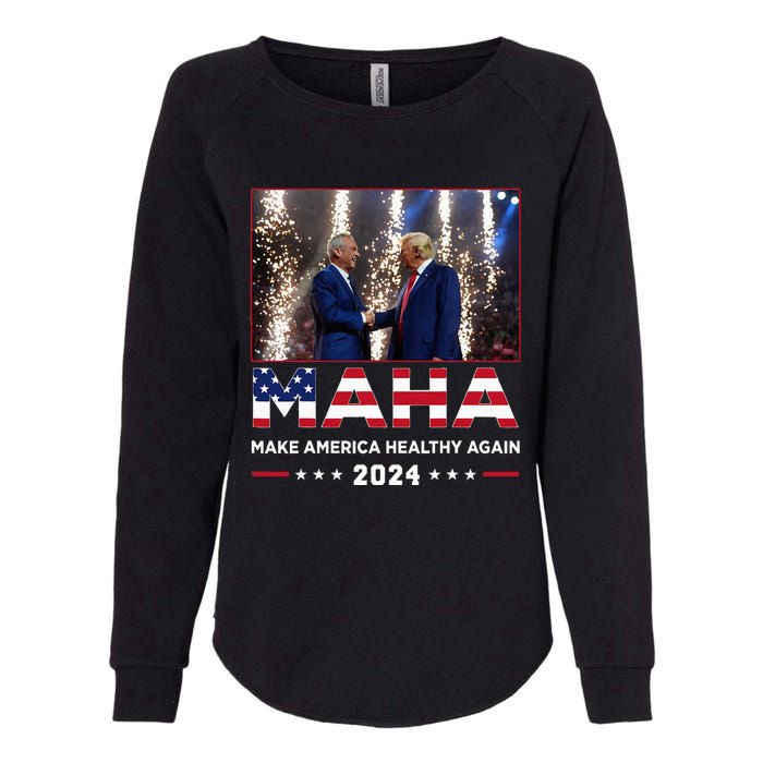 Maha Make America Healthy Again 2024 Womens California Wash Sweatshirt