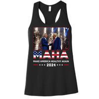 Maha Make America Healthy Again 2024 Women's Racerback Tank