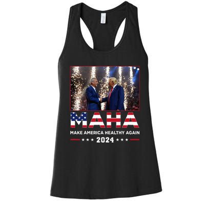 Maha Make America Healthy Again 2024 Women's Racerback Tank