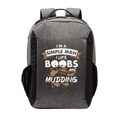 Mudding Mud ATV Funny 4x4 Wheeler Vector Backpack