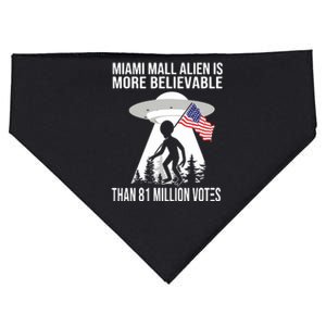 Miami Mall Alien Is More Believable Than 81 Million Votes USA-Made Doggie Bandana