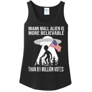 Miami Mall Alien Is More Believable Than 81 Million Votes Ladies Essential Tank