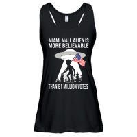 Miami Mall Alien Is More Believable Than 81 Million Votes Ladies Essential Flowy Tank