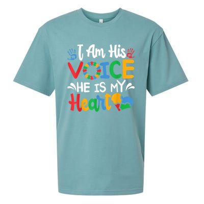 Mom Mama Autistic Autism Awareness Month Gift Sueded Cloud Jersey T-Shirt