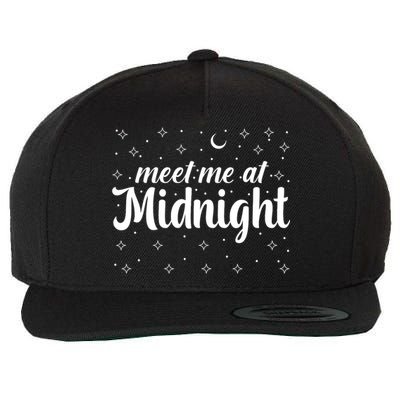 Meet Me At Midnight Wool Snapback Cap
