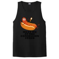 Meet Me At Concession Stand Hotdog Applying Mustard PosiCharge Competitor Tank