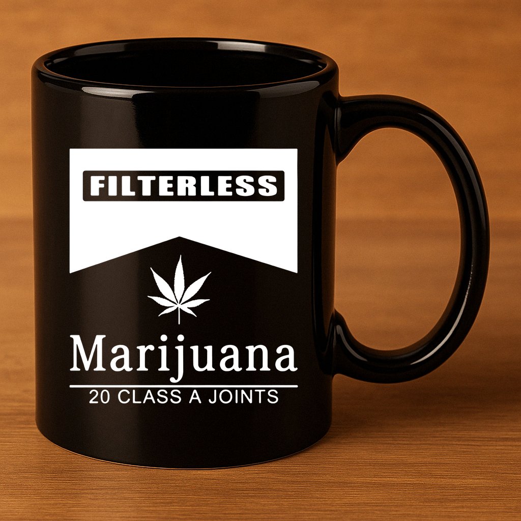 Marijuana 11oz C Handle Ceramic Mug